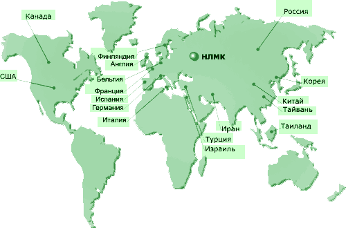 Карта экспорта